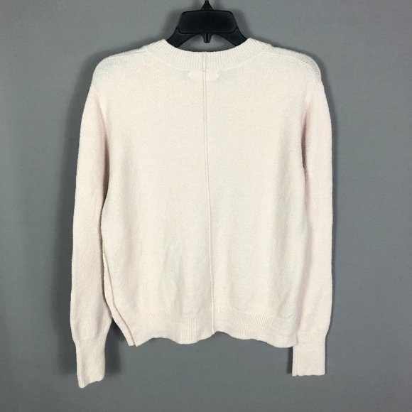 Treasure & Bond Pink Hush Cotton Crew Neck Sweater Size XS - Picture 9 of 9